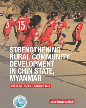 Strengthening Rural Community delopment in Chin State Myanmar